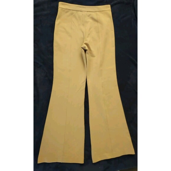 NWT a new day Ladies Tan Hi Waist Flare Dress Pants W/SlimmingFront Seam Size 10 - Picture 9 of 9